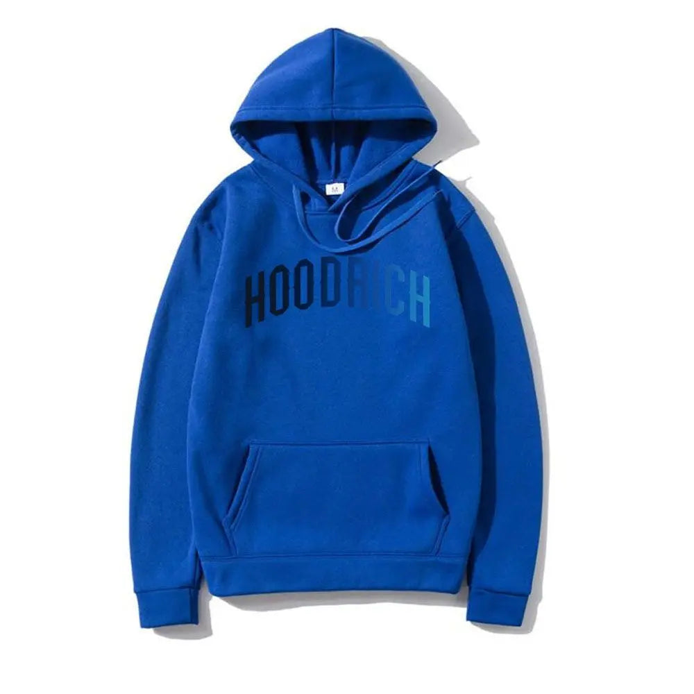 New American Style Hoodie Fashion Brand HOODRICH Printed Unisex Plush and Thick Casual Sports Hoodie Fashion Hip Hop Streetwear