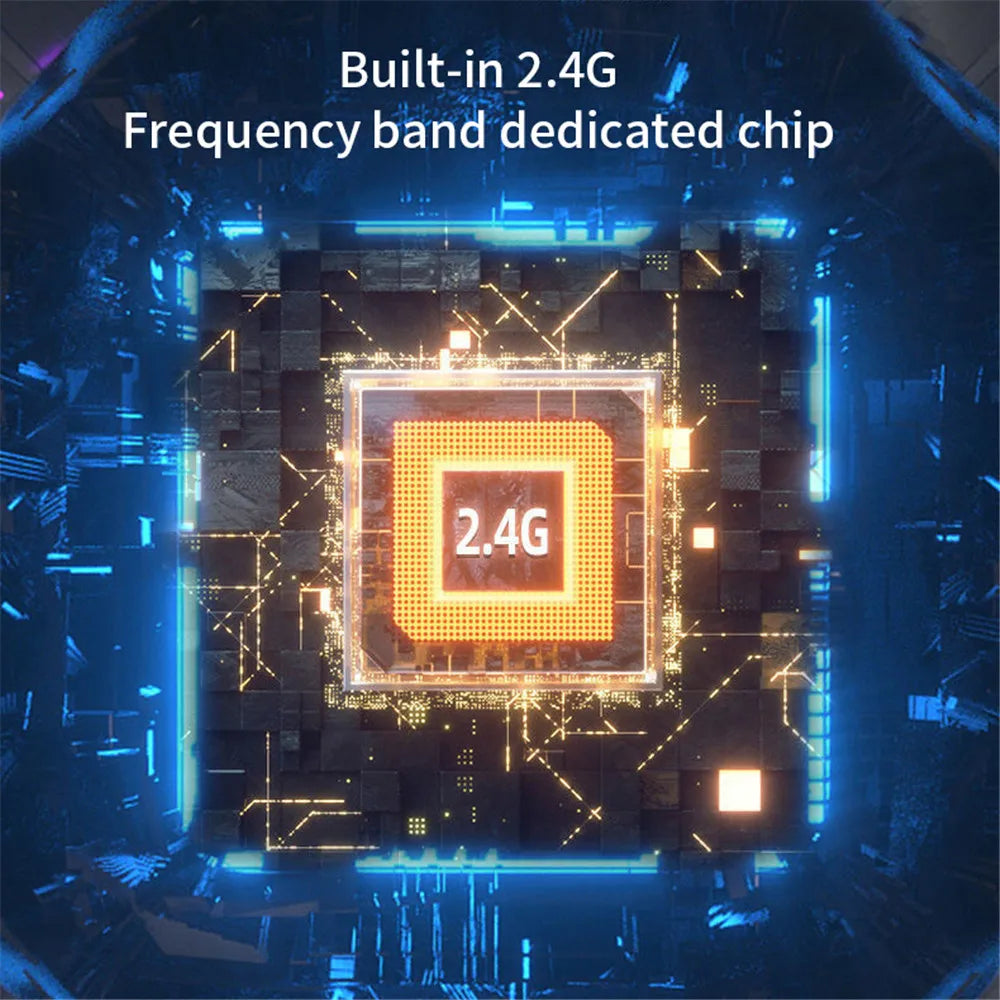 Wireless Lavalier Microphone Noise Cancelling Audio Video Recording Mini Mic for iPhone Android Xiaomi Live Broadcast Game Mic