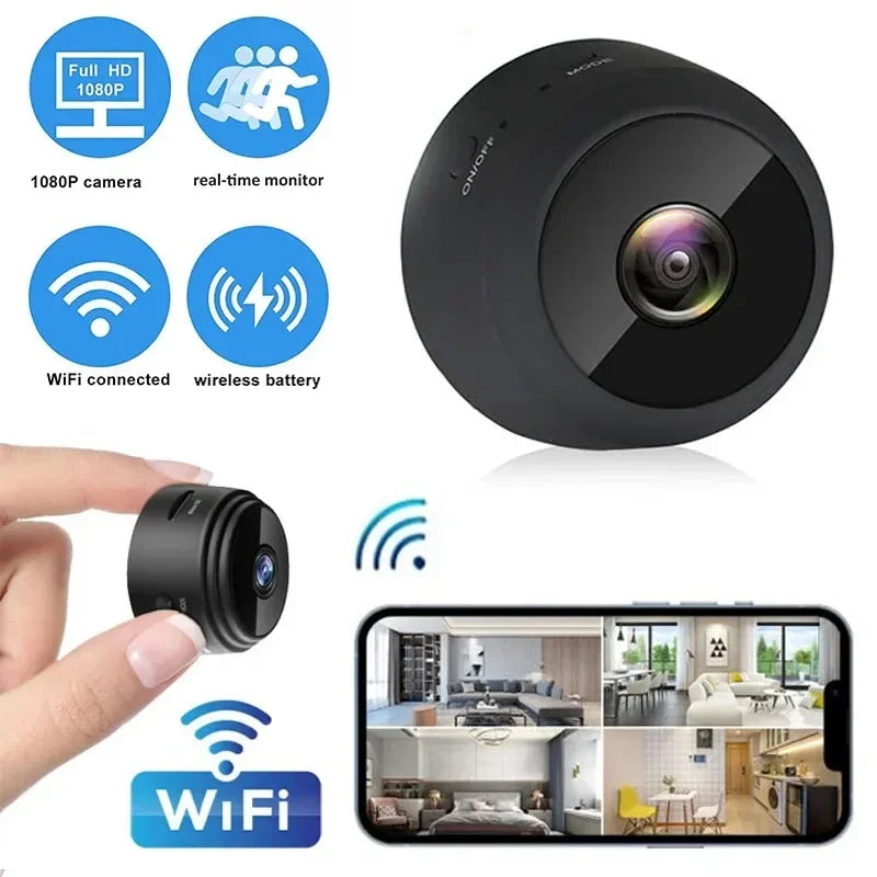 A9 Mini Camera Wifi 1080p HD Wireless Security Monitor For Home Night Version Video Protection Remote Intelligent Camcorders