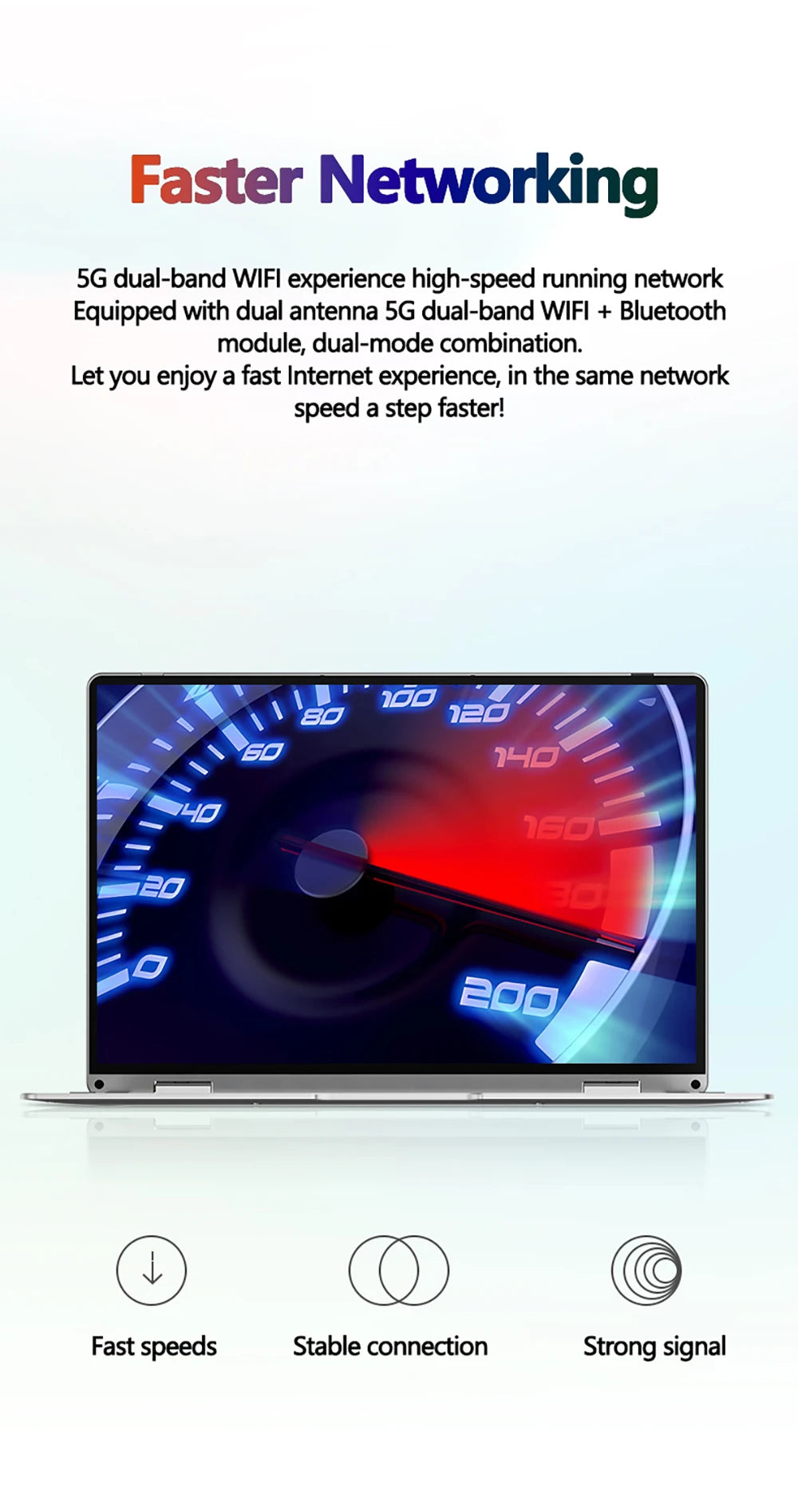 Laptop 11.6 Inch Intel Celeron N4020 360° flips HD Camera Touchscreens 6GB DDR4 2TB SSD 4500 mAH 2.8 GHz Lightweight Tablet