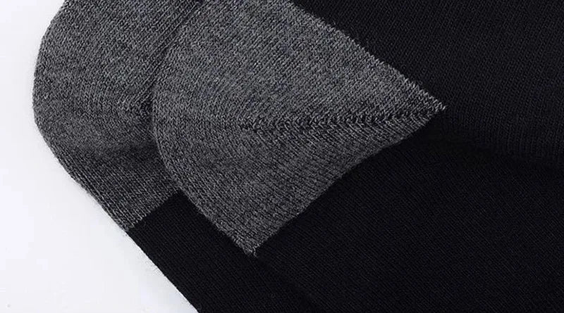 10pairs Breathable Cotton Sports Stockings Men Bamboo Fiber Autumn and Winter Men Socks Sweat Absorption Deodorant Business Sox