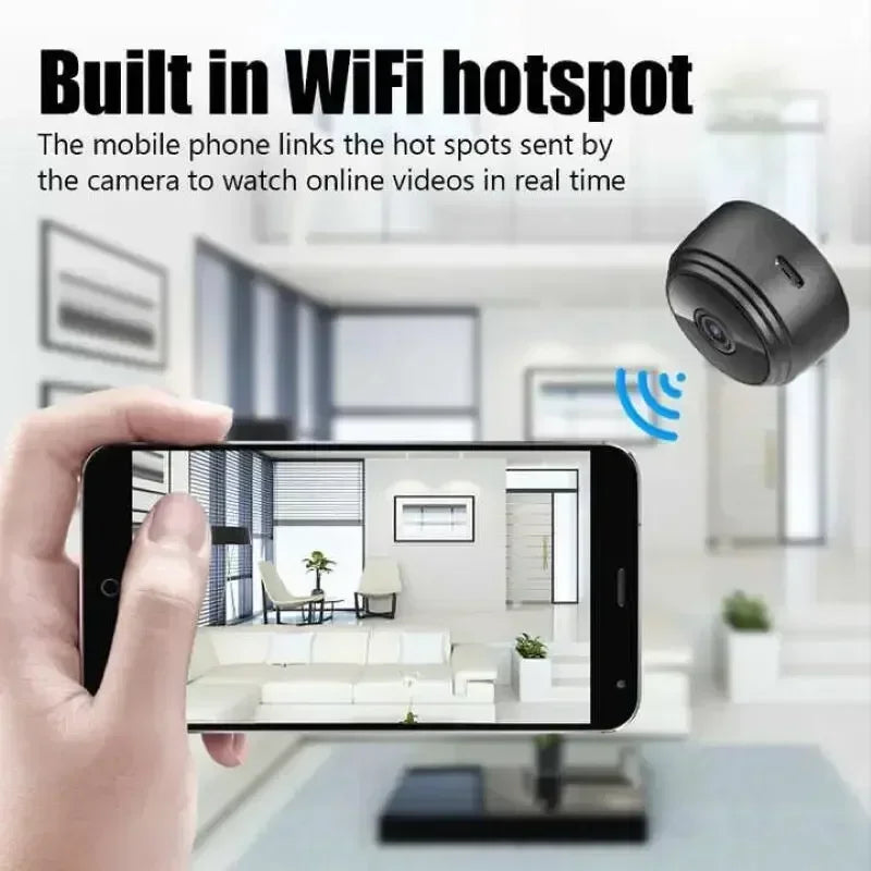 A9 Mini Camera Wifi 1080p HD Wireless Security Monitor For Home Night Version Video Protection Remote Intelligent Camcorders