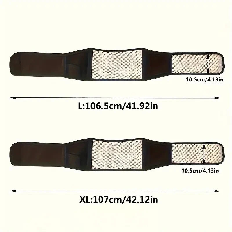 20 Magnets Adjustable Self-heating Magnetic Therapy Back And Waist Support Belt, Waist Massage Belt Sports Support Belt