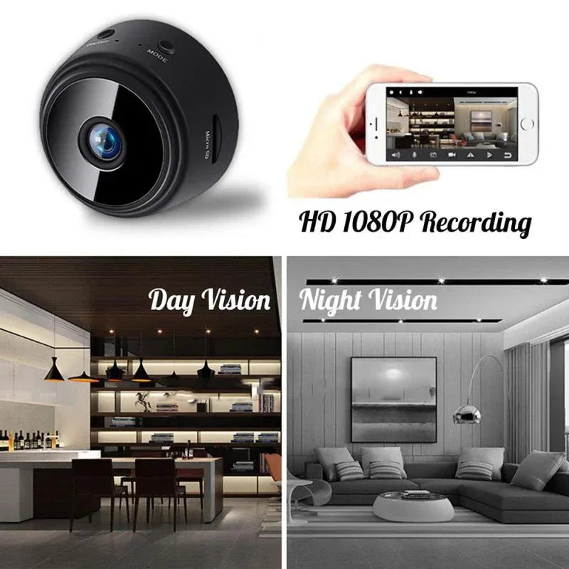 A9 Mini Camera Wifi 1080p HD Wireless Security Monitor For Home Night Version Video Protection Remote Intelligent Camcorders