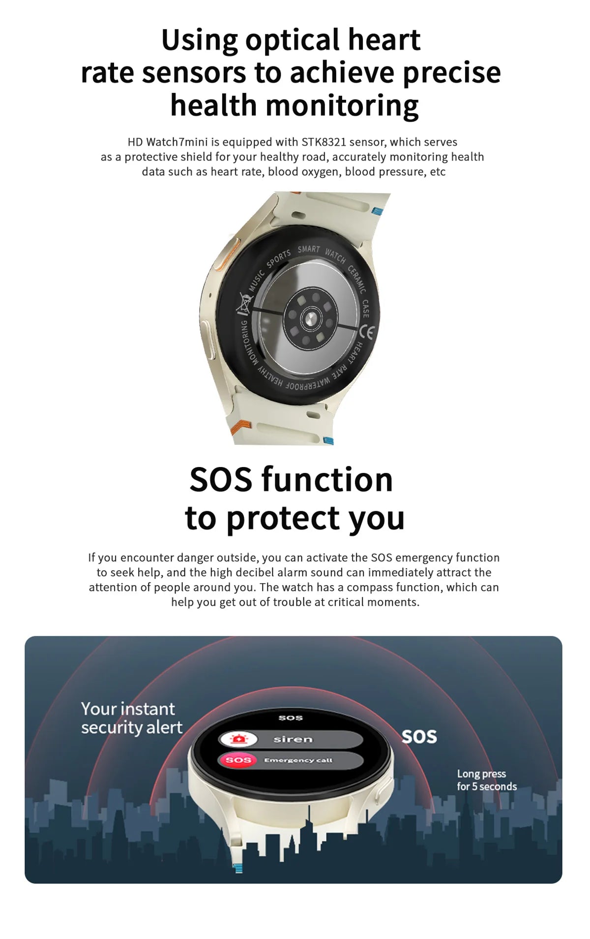 Original For Samsung Galaxy Watch 7 mini Smart Watch Men Women HD AMOLED Voice Call NFC GPS Tracker Sports Watches Custom Dial