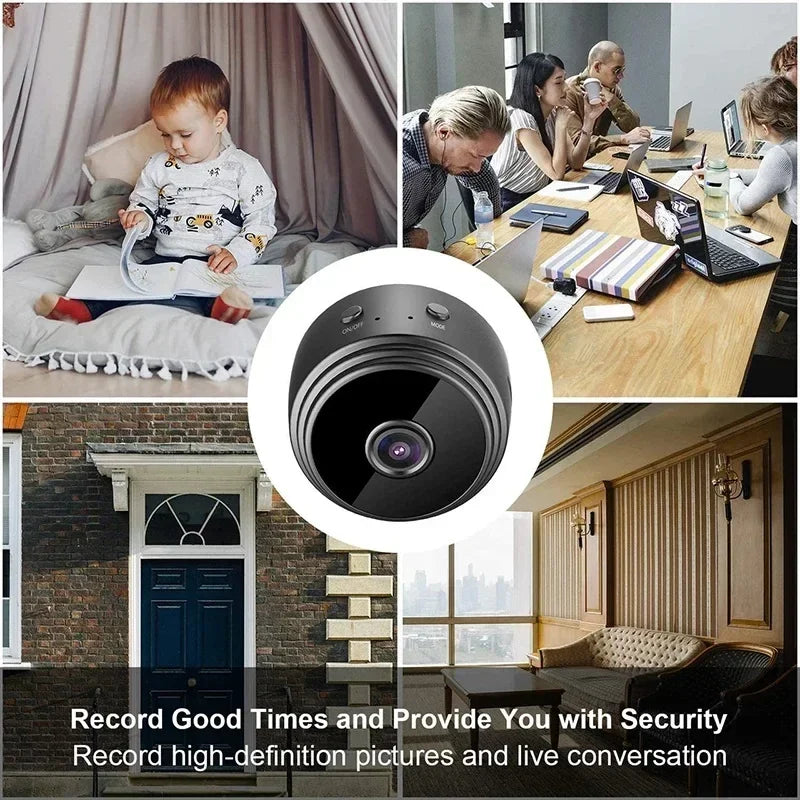 A9 Mini Camera Wifi 1080p HD Wireless Security Monitor For Home Night Version Video Protection Remote Intelligent Camcorders